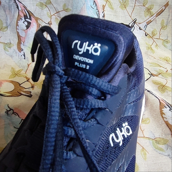 RYKA Devotion Plus 2 Size 8 Women's Athletic Walking Shoes Pre-Loved Blue Peach - Picture 11 of 14